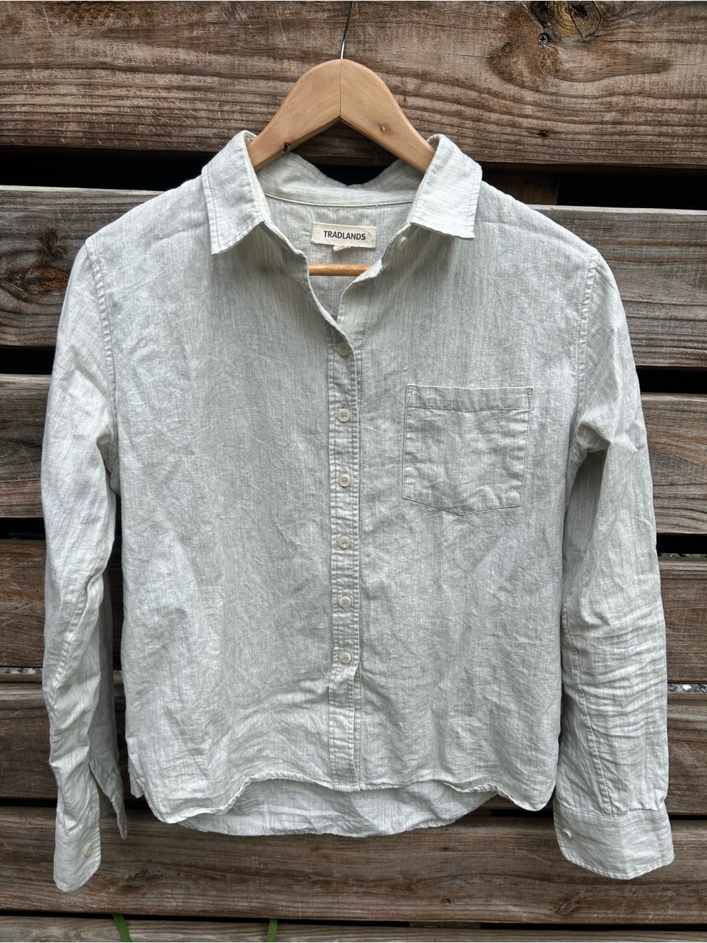 Tradlands Jessica 100% Cotton Button Down - S